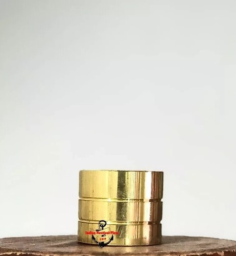 Brass walking stick collar - walking,