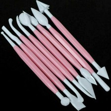 8 CAKE CUPCAKE DECORATING EQUIPMENT TOOLS MODELLING SET SUGAR-CRAFT CRAFT ICING