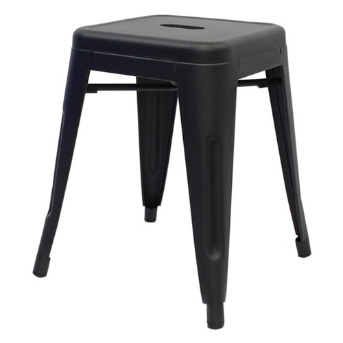 Tolix style low stool matte - tolix,