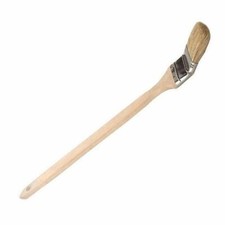 LONG WOODEN HANDLE DIY PAINT BRUSH long reach angled paint brush