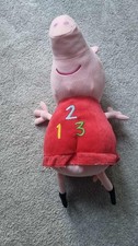Peppa Pig 123 Talking Soft Toy 16” Plush Character Options Official Product VGC