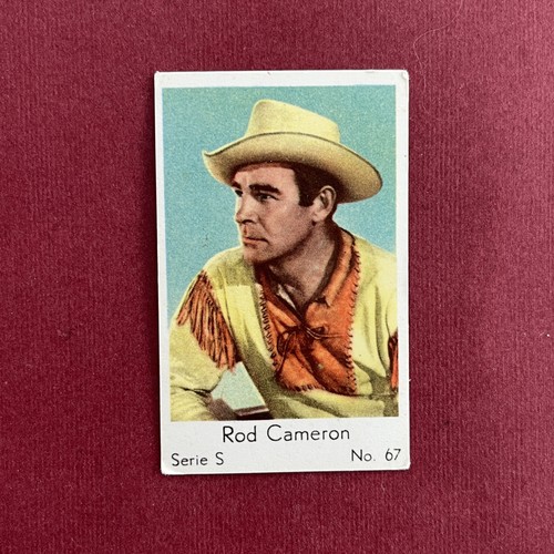 Rod cameron 1957 - dutch, gum
