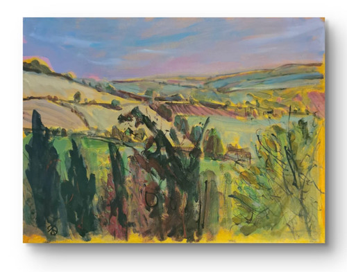 Original acrylic painting x - painting,
