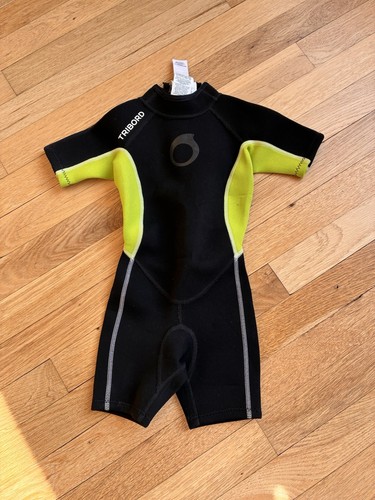 Kids shortie wetsuit age 4yrs - kids,
