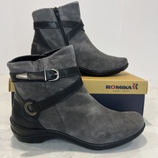 Romika Cassie NEW Gray Suede