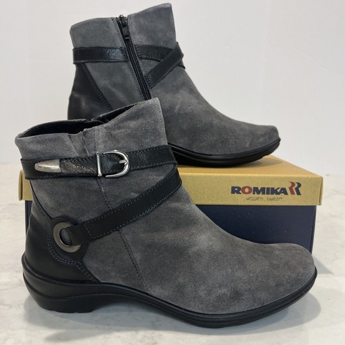 Romika cassie new gray suede - romika,