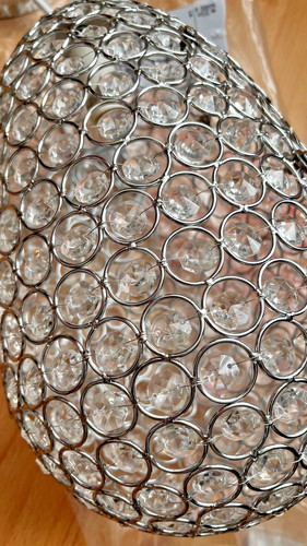Crystal pendant ceiling light - crystal,