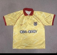 Original Grimsby Town 1992-1993 Away Football Shirt Ribero - Size Medium / Large