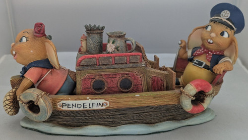 Pendelfin the barge boat - the,