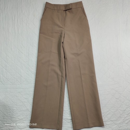 Zara camel ecru small trouser - zara,