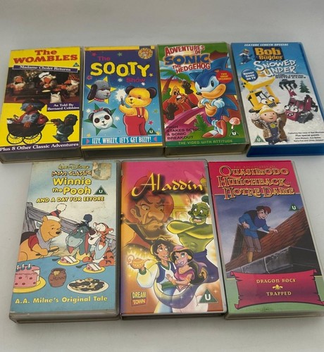 Bundle kids show vhs - 7,