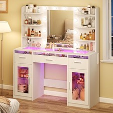 Makeup Vanity Desk with Mirror