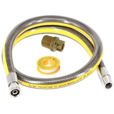 Universal oven cooker gas hose - oven,