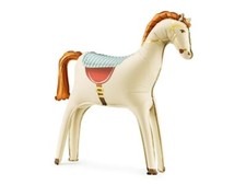 Cream Standing Horse Foil