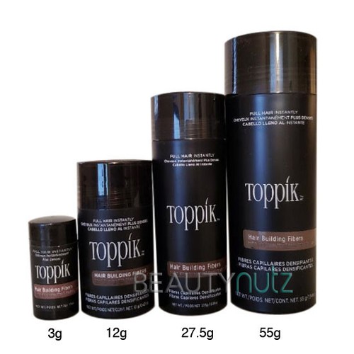 Toppik hair building fibers - building,