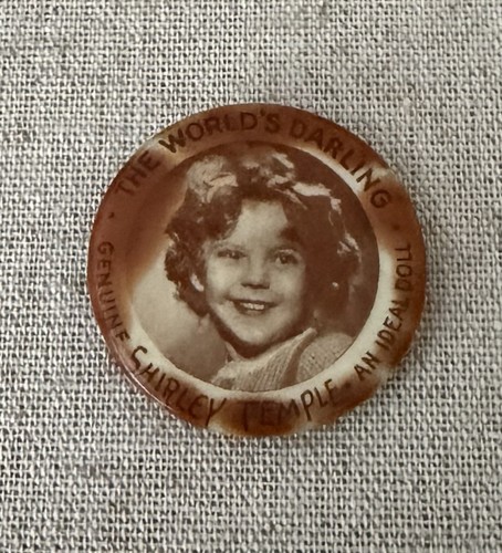 Vintage shirley temple - 1.25”,