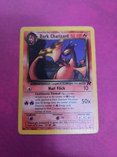 Pokémon tcg dark charizard - pokémon,
