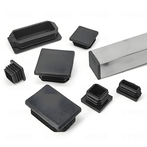 Square plastic black - plastic, blanking
