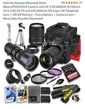 Nikon D7500 DSLR Camera with