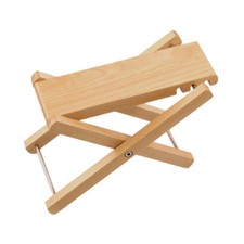 Guitar Foot Stool Folding Wooden Footstool for Ukulele Acoustic Classical