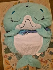 Happy Nappers Kids Sleeping Bag - Only Used Once - Dolphin, Med/large