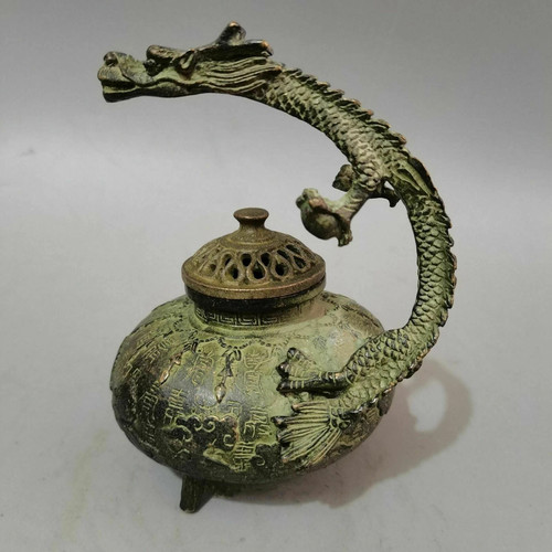 Antique asian fengshui bronze - antique,