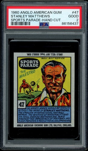 1960 stanley matthews anglo - matthews,