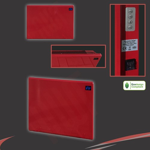 Red electric panel - red,