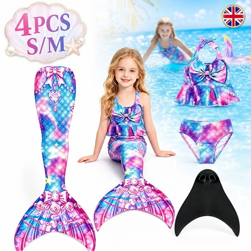4pcs girls beachwear - 4pcs,