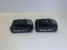 Wickes 1forall 18v ion - 2x, li-ion