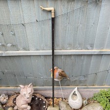 Antique Carved Woman Leg Fancy Fashion Walking Stick/Cane Length - 92 cm