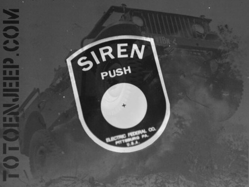 Siren aluminium flat - siren,