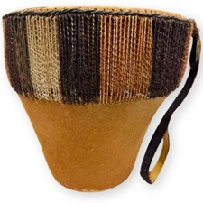 Handmade African Tribal Drum -