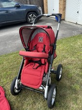 Musty Urban Rider With Rain over And Sun Canopy