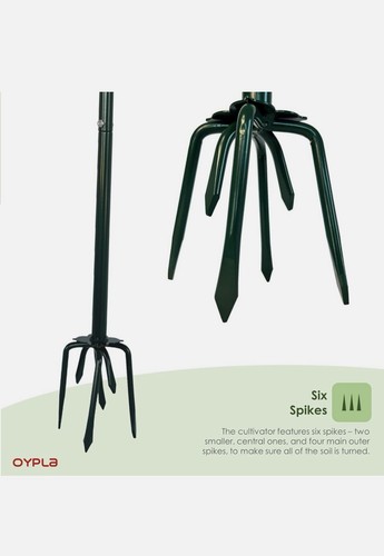 Oypla multi prong - long, handle