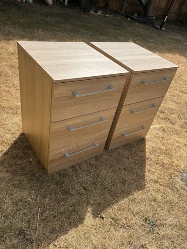 Glasswell bedside tables - 2, x