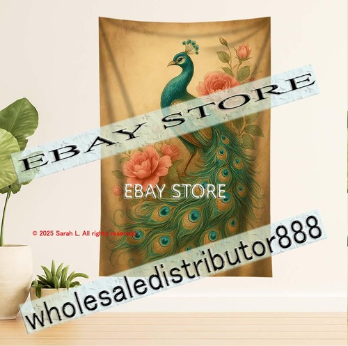 Antique peacock fantasy - antique,