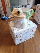 Enesco Jeremy Fisher Toby Mug Beatrix Potter