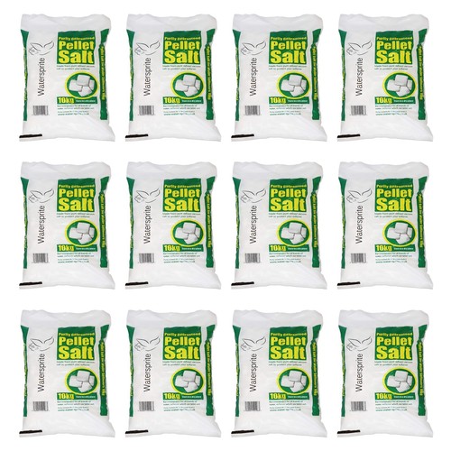 12x 10kg water softener salt - 12x,