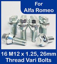 16 Alloy Wheel Vari Bolts M12