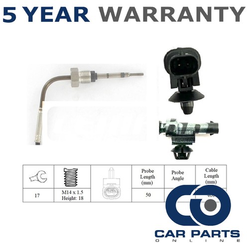 Exhaust gas temperature - exhaust,