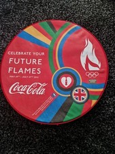 COCA COLA FUTURE FLAME LONDON 2012 OLYMPICS TORCH RELAY  BEAT DRUM