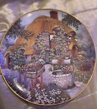Lilliput Lane Limited Edition Wishing Well Cottage Plate