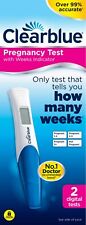 Clearblue Pregnancy Test Digital Weeks Indicator Over 99% Accurate - 2 Tests