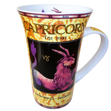 Zodiac Mug Capricorn The Goat Dec 22-Jan 20 Astrology Christmas Gift Coffee Tea