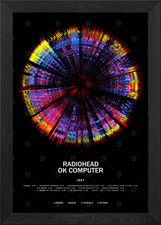 Radiohead - OK Computer (1997) - Ci Framed Wall Art Poster Canvas Print Picture