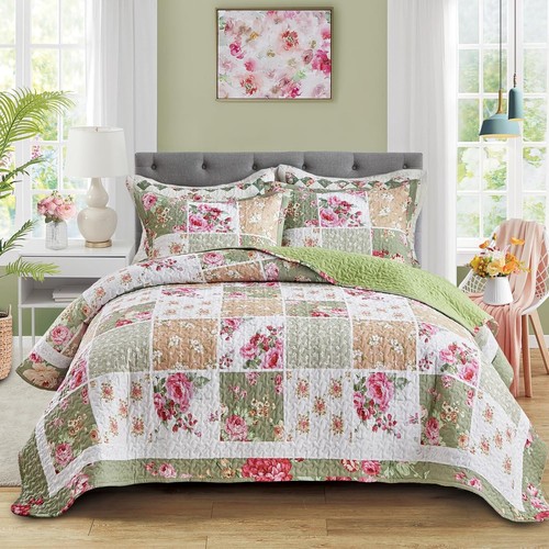 Patchwork quilt set king - quilt,