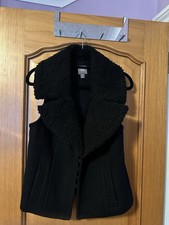 Gap Black Gilet Size Large