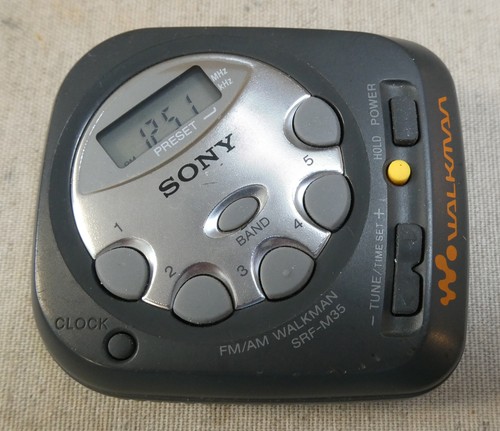 Vintage sony walkman radio - sony,