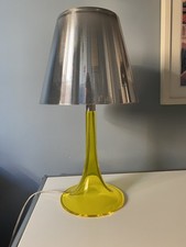 Flos, Miss K Table Lamp by Philippe Starck Yellow Base with Silver Diffuser. VGC